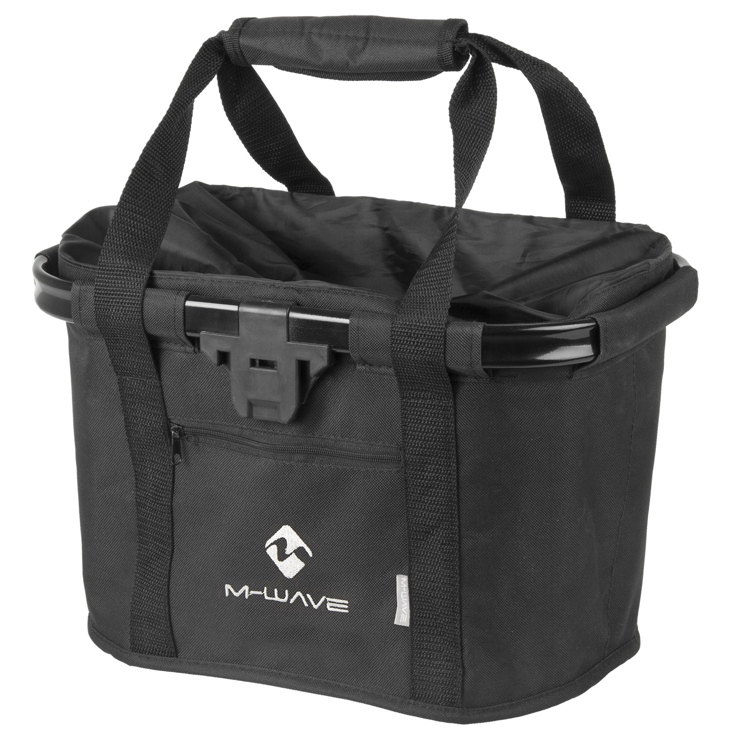 Сумка на руль "M-WAVE UTRECHT FOLD", w/clip-on bracket, black,