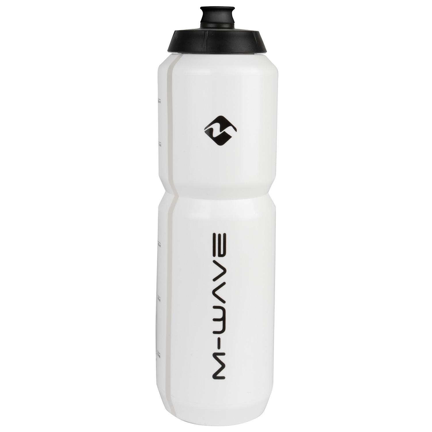 Фляга "PBO 100", plastic,  1000 ml, white/black/white, on card,
