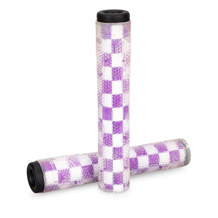 Грипсы HIVE GRIP "SUPER STICK" CLEAR/FASTTIMES LAVENDER,
