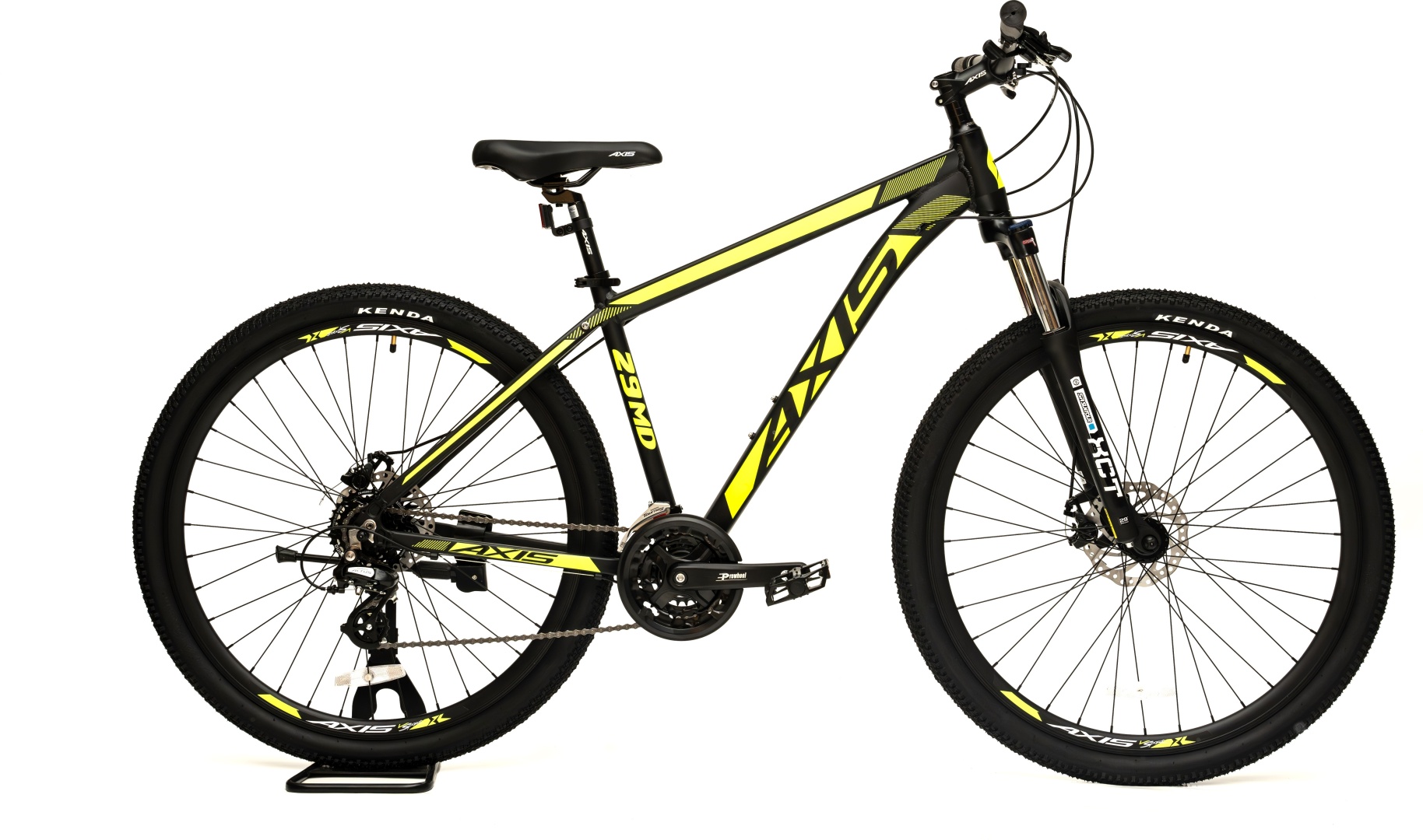 AXIS 29 MD 21sp., Размер 20; Цвет Matte Black/Yellow