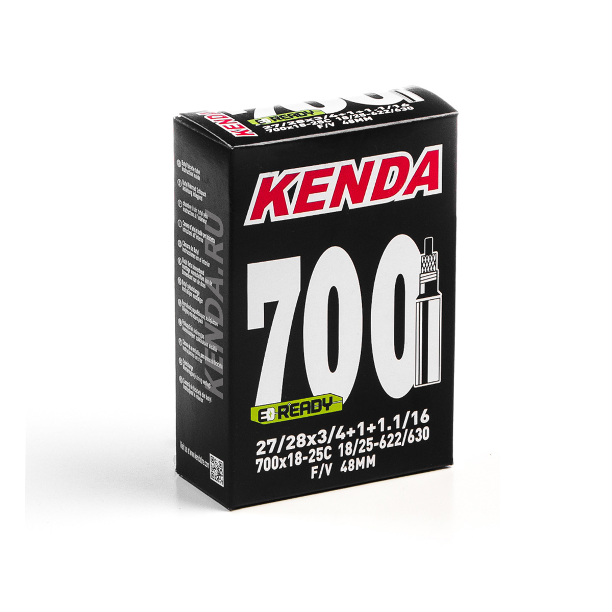 Велокамера 700x23/26C 23/26-622, F/V-48 mm,