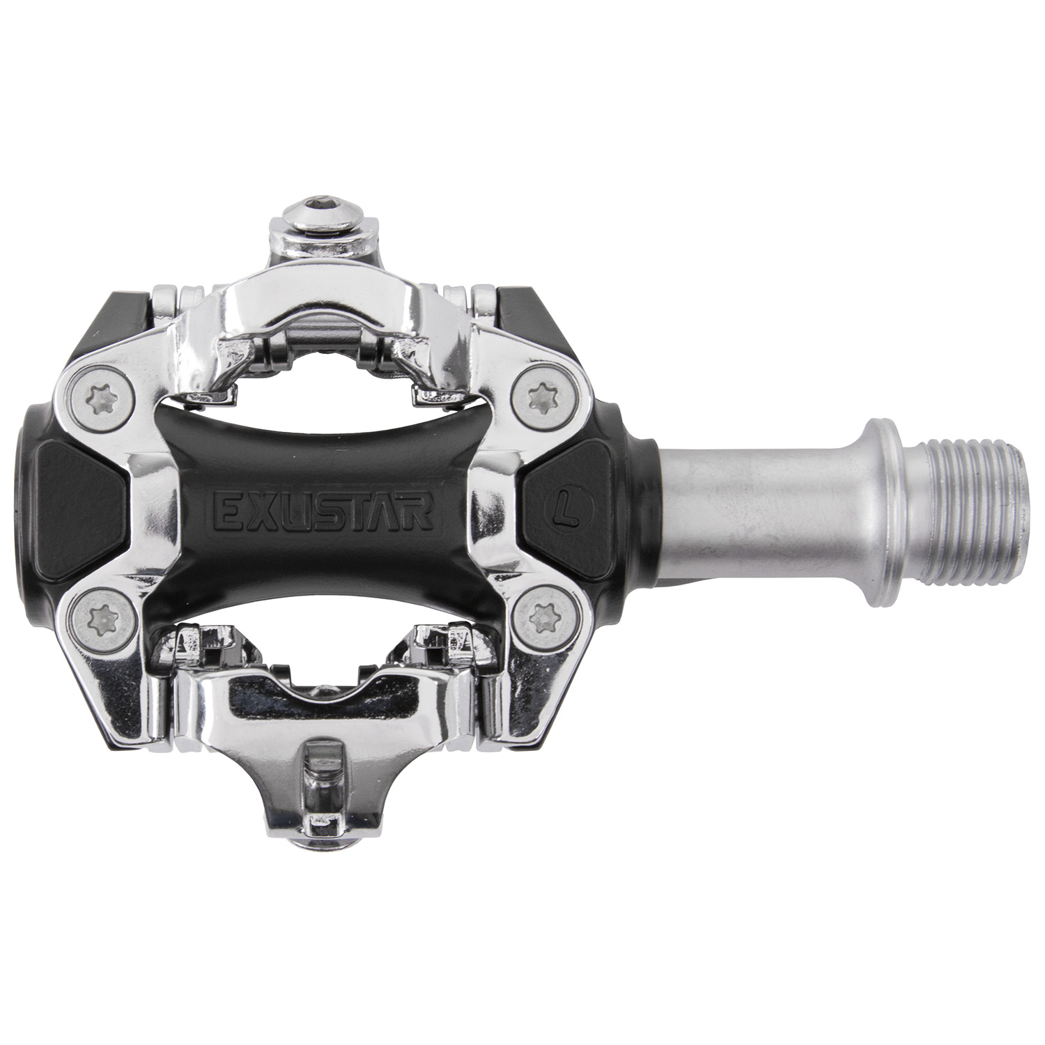 Педали MTB-Clippless-pedal EXUSTAR E-PM211, 82 x 55 mm,