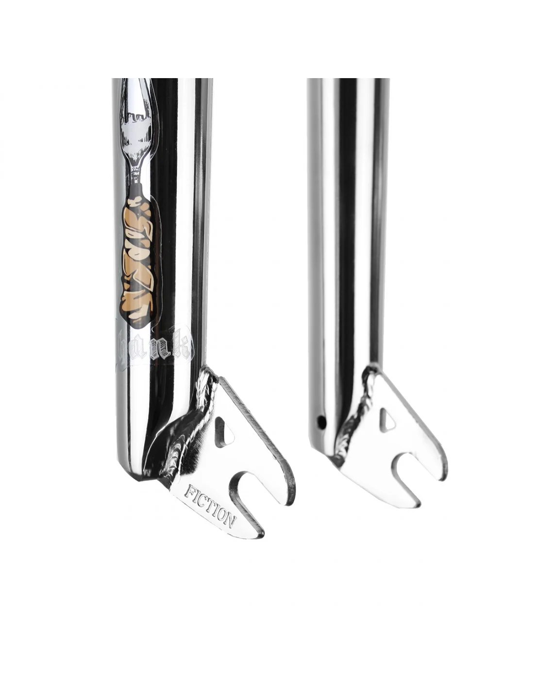 Вилка SHANK FORK 100% CHROMOLY, CHROME PLATE,