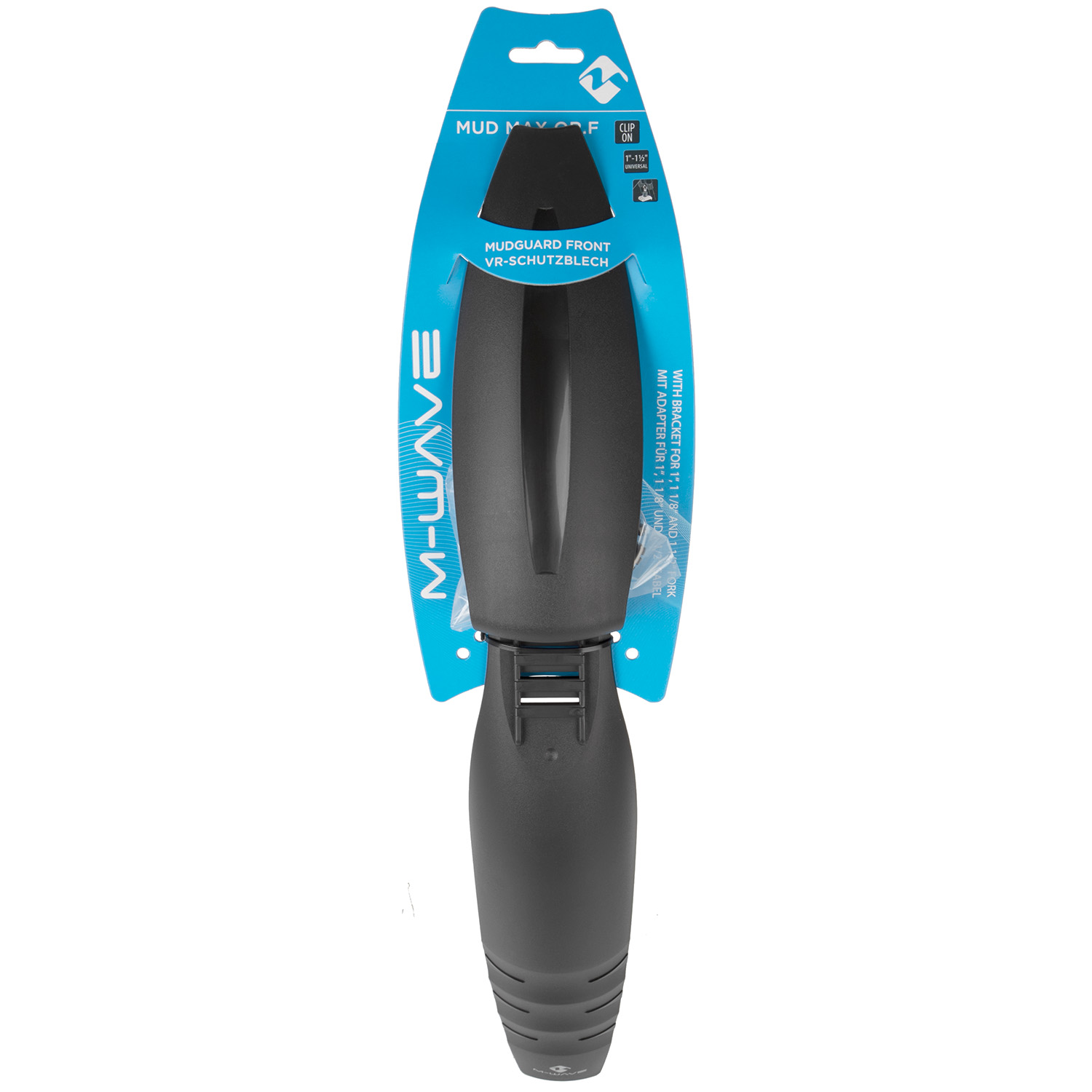 Крыло переднее M-Wave "MUD MAX QR.F" 26-29', black,