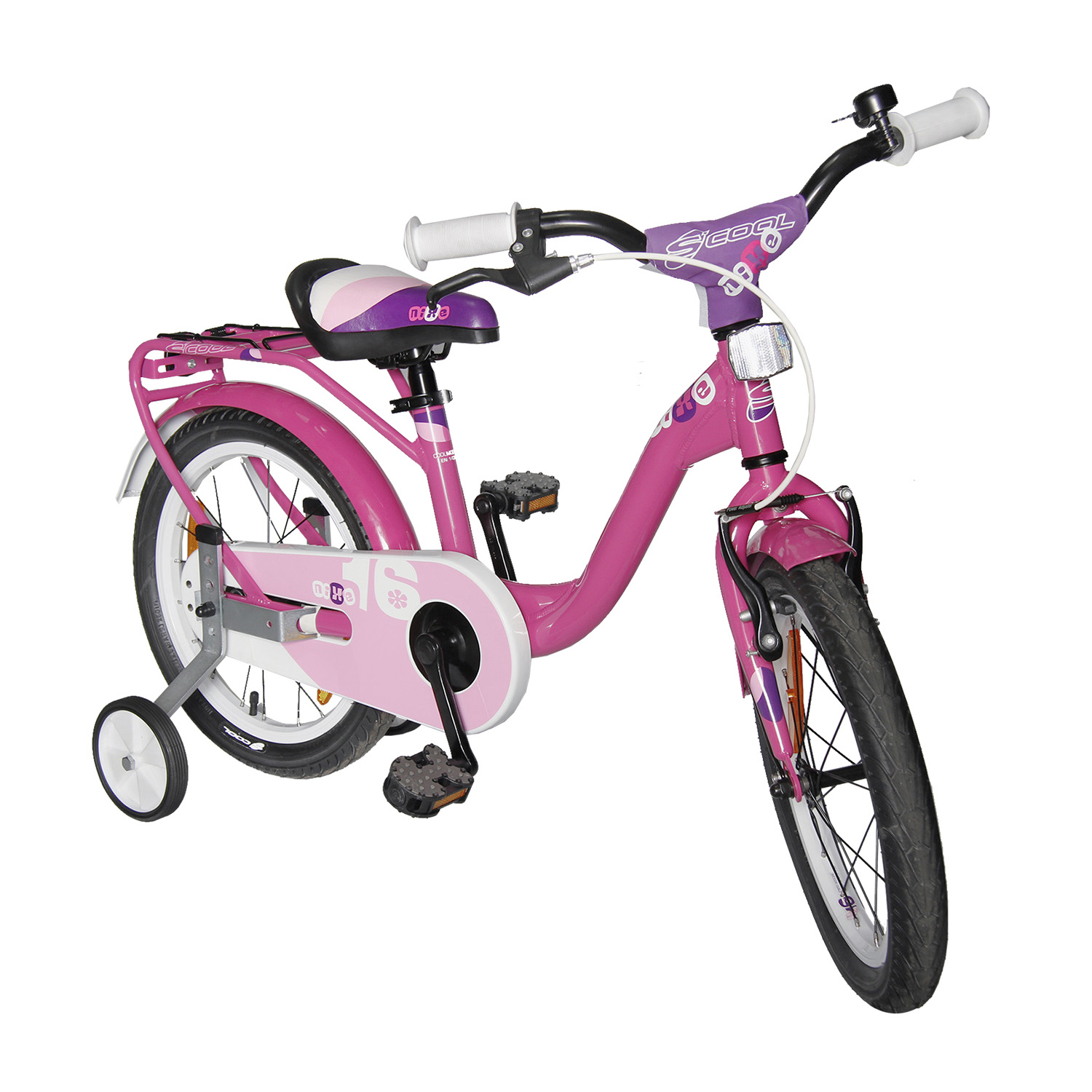 Страховочные колеса children bike, suitable 12-20", with anti-turn bracket,