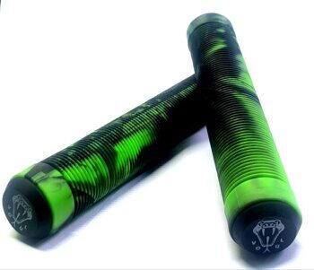 Грипсы Generic  170mm black/green,